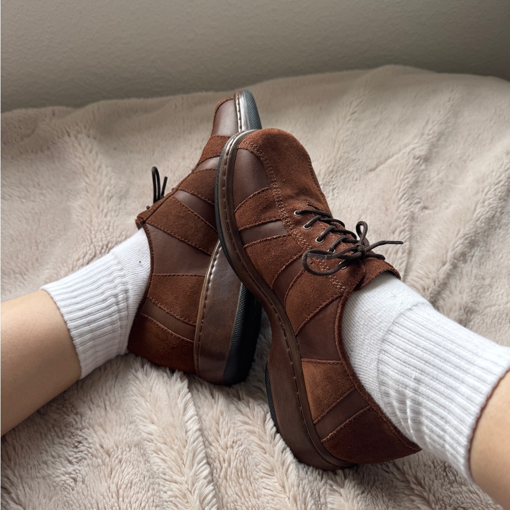 Classic Brown Leather Loafers for Women